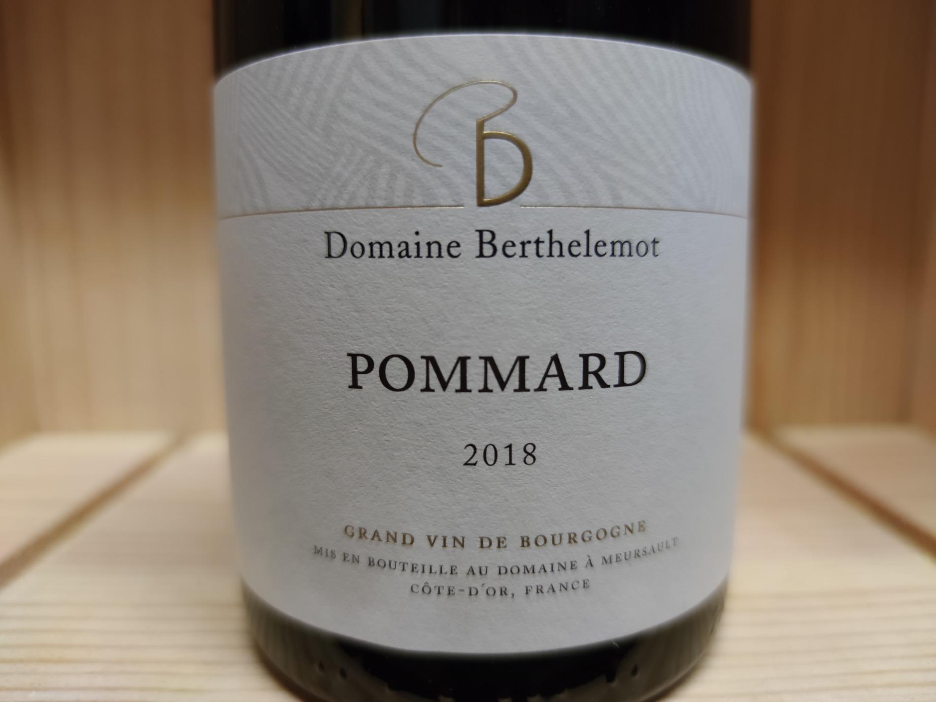 Pommard 2022 - Domaine Berthelemot