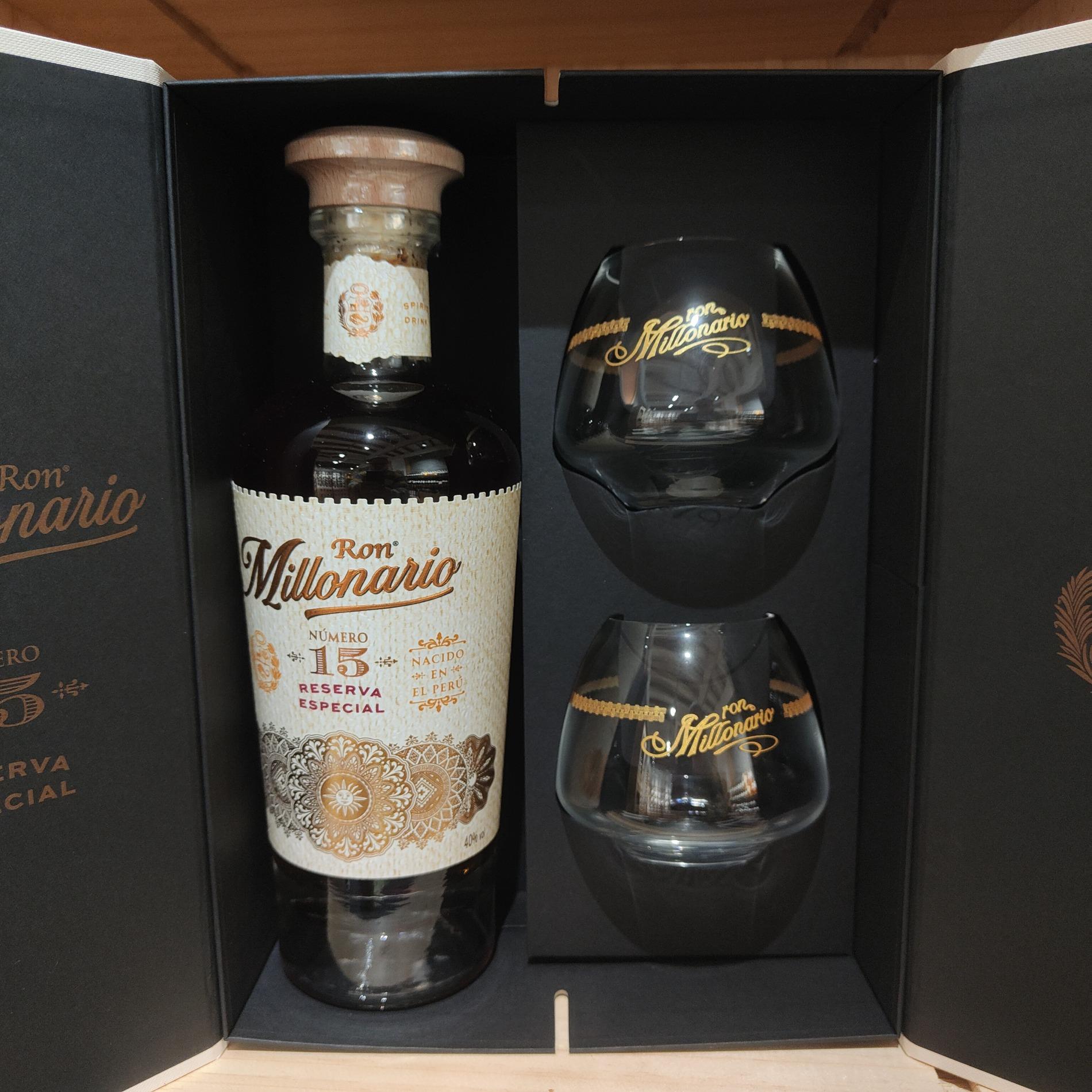 Millonario + 2 verres